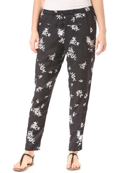 Billabong Night Ever After - Nero Donna Accogliente Pantaloni (J1174)